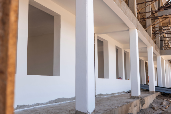 Additional view of the ongoing campus development in Mwanza